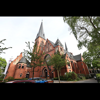 Berlin, Auenkirche, Fassade und Turm