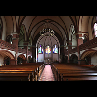 Berlin, Auenkirche, Innenraum in Richtung Chor