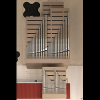 Hamburg, Hauptkirche St. Nikolai, Orgel in der Taufkapelle