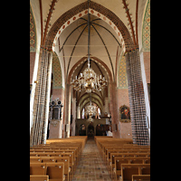 Schleswig, Dom St. Petri, Hauptschiff in Richtung Chor