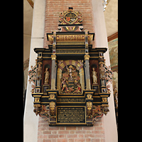 Schleswig, Dom St. Petri, Epitaph des Schleswiger Brgermeisters Mnden am NW-Vierungspfeiler