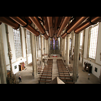 Münster, St. Lamberti, Blick von den Spanischen Trompeten in die Kirche