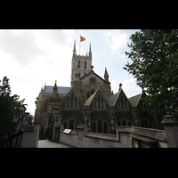 London, St. Saviour Cathedral, Auenansicht
