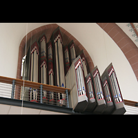 Kln (Cologne), St. Agnes, Orgelprospekt mit Rckpositiv