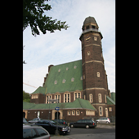 Dsseldorf, Auferstehungskirche, Auenansicht