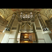 Dsseldorf, Auferstehungskirche, Orgel mit Spieltisch