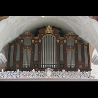 Engelberg, Klosterkirche, Prospekt der groen Orgel