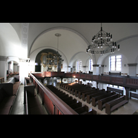 Berlin, Kirche zur Frohen Botschaft Karlshorst, Blick zur Orgel
