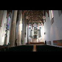 Halle (Saale), Konzerthalle (ehem. Ulrichskirche), Hauptschiff mit Sauer-Orgel