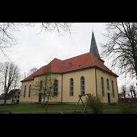 Harpstedt, Christuskirche, Auenansicht vom Chor aus