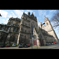 Magdeburg, Dom St. Mauritius und Katharina, Ansicht schräg vom Chor aus