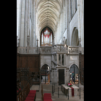 Magdeburg, Dom St. Mauritius und Katharina, Blick vom Chor zur Hauptorgel