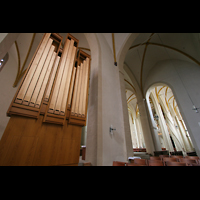 Magdeburg, Kathedrale St. Sebastian, Chororgel und Seitenschiff