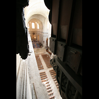 Versailles, Cathédrale Saint-Louis, Pfeifen des Bourdon 32' und Blick ins Hauptschiff