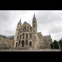 Reims, Basilique Saint-Remi, Auenansicht