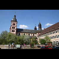 Amorbach, Abteikirche, Auenansicht