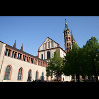 Wrzburg, Dom St. Kilian, Seitenansicht