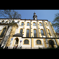 Wrzburg, Augustinerkirche, Seitenansicht