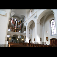 Wrzburg, Augustinerkirche, Innenraum