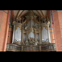 Gstrow, Pfarrkirche St. Marien, Orgel