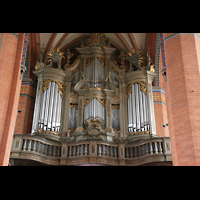 Gstrow, Pfarrkirche St. Marien, Orgel