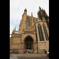 Metz, Cathdrale Saint-tienne, Chorhaupt 'Notre-Dame-la-Ronde' mit Jungfrauenportal