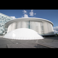 Luxembourg (Luxemburg), Philharmonie, Konzertsaal, Auenansicht