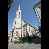 Waldkirchen, St. Peter und Paul (Bayernwalddom), Auenansicht