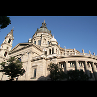 Budapest, Szent István Bazilika (St. Stefan Basilika), Gesamtansicht von außen