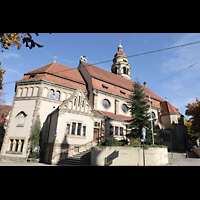 Stuttgart, Markuskirche, Auenansicht von der Seite
