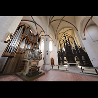 Braunschweig, St. Ulrici Brdern, Orgel und Lettner
