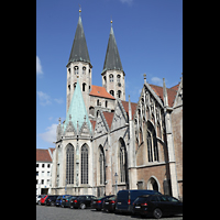 Braunschweig, St. Martini, Auenansicht von Sdosten mit gotischer Annenkapelle