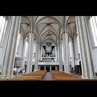 Braunschweig, St. gidien, Hauptschiff in Richtung Orgel