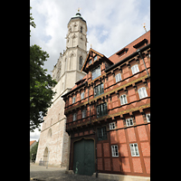 Braunschweig, St. Andreas, Ansicht von Sdwesten mit Alter Waage