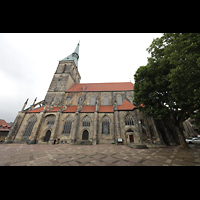 Hildesheim, St. Andreas, Seitenansicht von Sden von An der Alten Mnze  aus