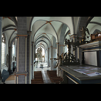 Braunschweig, St. Martini, Blick von der Orgelempore in die Kirche