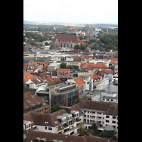 Braunschweig, St. gidien, Aussicht vom Turm der Andreaskirche auf St. gidien