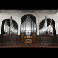 Santiago de Cuba, Auditorio Nuestra Seora de los Dolores, Orgel mit Spieltisch