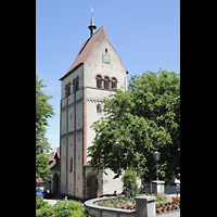 Reichenau, Mnster St. Maria und Markus Mittelzell, Turm von Sden