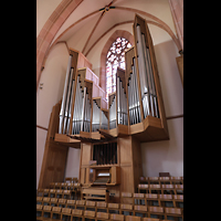 Bhl, Stadtpfarrkirche Mnster St. Peter und Paul, Rieger-Orgel seitlich