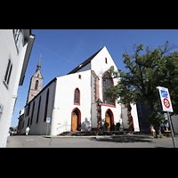 Basel, Peterskirche, Auenansicht mit Turm