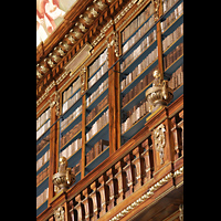 Praha (Prag), Strahov Klter Bazilika Nanebevzet Panny Marie (Klosterkirche), Bibliothek Strahov, theologische Abteilung, obere Etage rechts