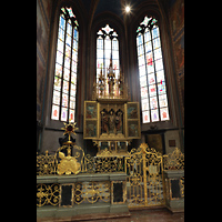 Praha (Prag), Katedrála sv. Víta (St. Veits-Dom), Grabkapelle von Anna Falcka, tschech. Königin (1349–1353) und 2. Frau Karls IV.