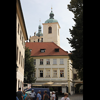 Praha (Prag), Bazilika sv. Jakuba (St. Jakob), Ansicht von der Strae Tn