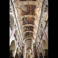 Praha (Prag), Bazilika sv. Jakuba (St. Jakob), Innenraum mit Deckengemlden