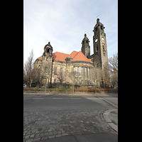 Dresden, Christuskirche, Auenansicht von Sden