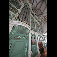 Grlitz, St. Peter und Paul (Sonnenorgel), Orgel seitlich