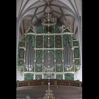 Grlitz, St. Peter und Paul (Sonnenorgel), Orgel mit Orgelempore