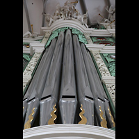 Grlitz, St. Peter und Paul (Sonnenorgel), Linker Pedalturm