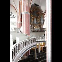 Brandenburg, St. Katharinen, Huaptorgel von der sdlichen Seitenempore aus gesehen